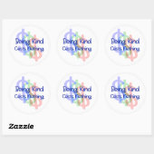 親切にしては何の役にも立たない ラウンドシール (シート)