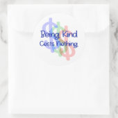 親切にしては何の役にも立たない ラウンドシール (バッグ)