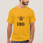 親切にしよう 蜂 Tシャツ (正面)