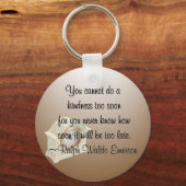 親切にする キーホルダー (正面)