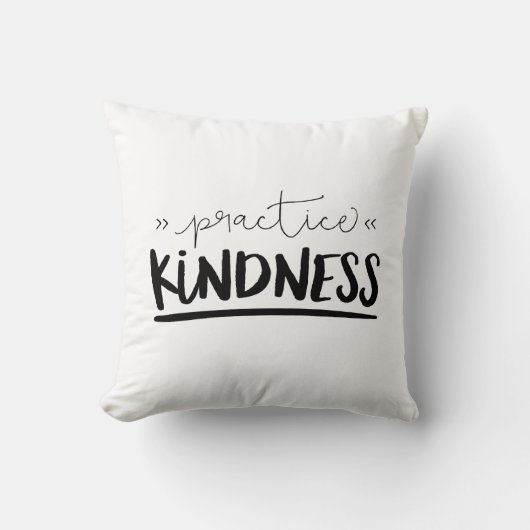 親切にする クッション (正面)