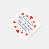 親切にする スタンダードカクテルナプキン (角)