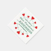 親切にする スタンダードカクテルナプキン (角)