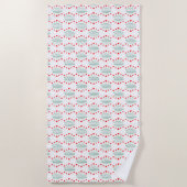 親切にする ビーチタオル (正面)