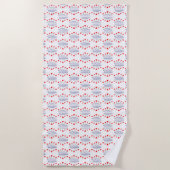 親切にする ビーチタオル (正面)