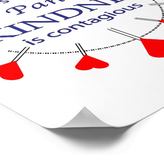 親切にする ポスター (角)