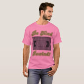 親切にする、巻き戻す Tシャツ (正面フル)