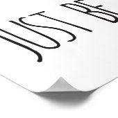 親切にばかりしている |ポスター ポスター (角)