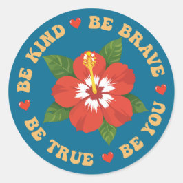 親切にも勇気を出せ ラウンドシール