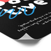 親切にポスター前向きを貼る ポスター (角)