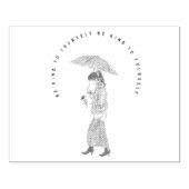 親切に思う ラバースタンプ (インプリント)