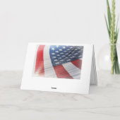 親切に折り畳まれたノートカードをありがとう サンキューカード (裏面)