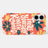 親切に自分自身を扱う – やる気を起こさせるフローラ Case-Mate iPhoneケース (裏面 (横))