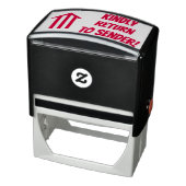 "親切に送信者に戻る!" +矢印ゴム印 セルフインキングスタンプ (商品)