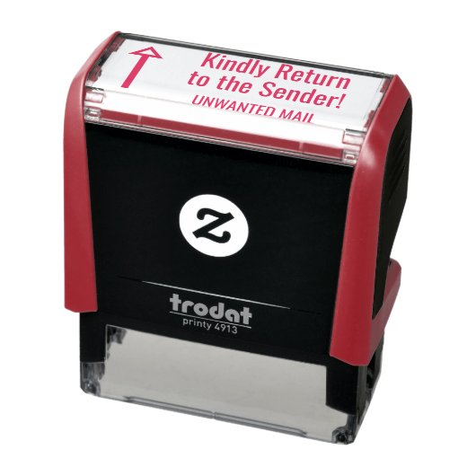 「親切に送信者に戻る!」「迷惑メール」 セルフインキングスタンプ (商品)