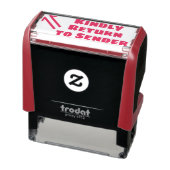 「親切に送信者に戻る」 & Arrow Rubber Stamp セルフインキングスタンプ (商品)