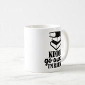 親切に遠くにに、私は読んでいますマグを行きます コーヒーマグカップ (正面右)