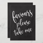 親切に黒板を一手頃枚下さい (正面/裏面)