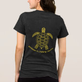 親切に トライブレンドＴシャツ (裏面)
