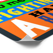 親切に、誰もが懸命バトルクラスで戦っている ポスター (角)