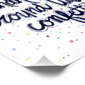 親切のまわりにな紙吹雪 フォトプリント            (角)