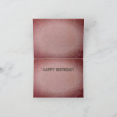 親切のカップ、私の思考ノートカード サンキューカード (内部)