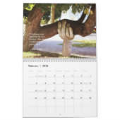 親切の力 カレンダー (2月 2026)