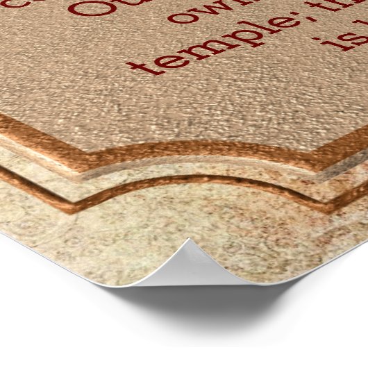 親切の哲学 – ダライラマ引用文-プリント ポスター (角)