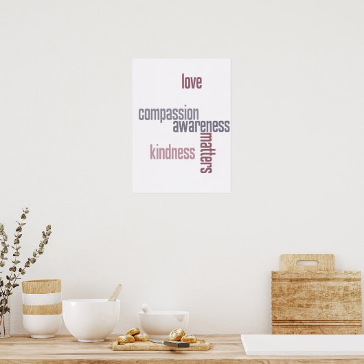 親切の問題 ポスター (キッチン)