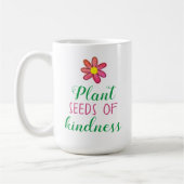 親切の種を植えクラシックる コーヒーマグカップ (左)