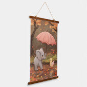 親切の雨 吊り下げ型タペストリー (傾斜あり)