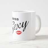 親切はセクシーなジャンボマグ ジャンボコーヒーマグカップ (正面右)