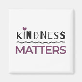 親切はトラック帽を大切にする マグネット (正面)