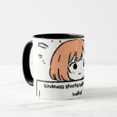 親切はハローシンプルで始まる！ マグカップ (正面左)