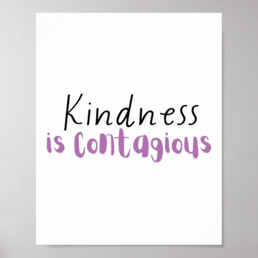 親切は伝染する ポスター (正面)