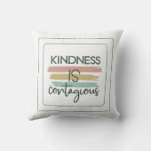 親切は伝染:広げよう! クッション (裏面)
