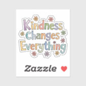 親切は何でも変わる シール (シート)