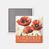 親切は全てケシの磁石を変更 マグネット (正面/裏面)