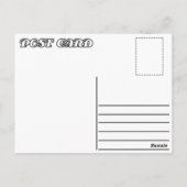 親切は好い色無し ポストカード (裏面)