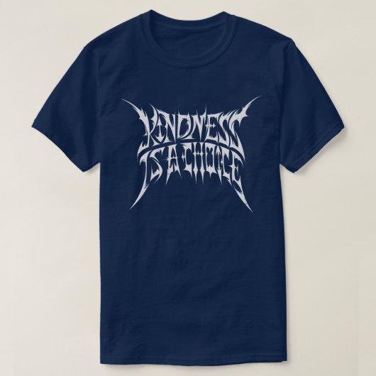 親切は好い Tシャツ (デザイン正面)