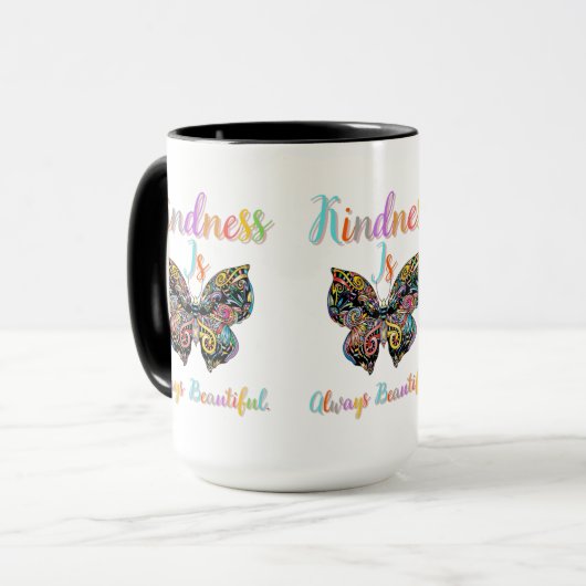 親切は常に美しい マグカップ (正面左)