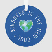 親切は新しいカッコいい引用文 オーナメント (裏面)