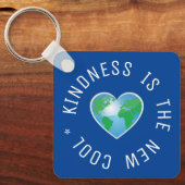 親切は新しいカッコいい引用文 キーホルダー (正面)