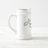 親切は新しいカッコいい ビールジョッキ (左)