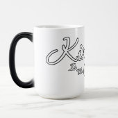 親切は新しいカッコいい モーフィングマグカップ (左)