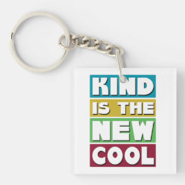 親切は新しいカッコいい-レトロの親切 キーホルダー
