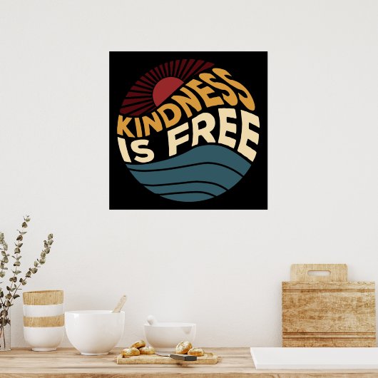 親切は無い ポスター (キッチン)