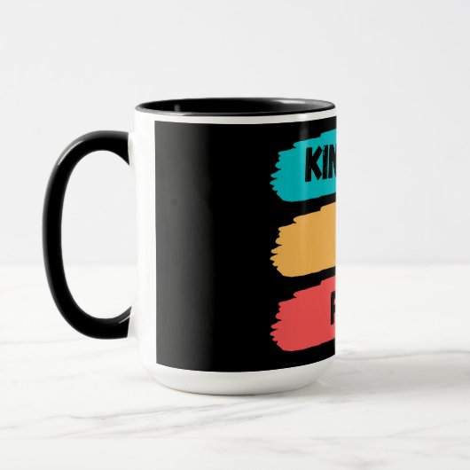 親切は無料 マグカップ (左)