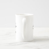 親切は美徳なり ボーンチャイナマグカップ (裏面)
