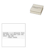 親切は耳が聞こえない言葉だ ラバースタンプ (押印)